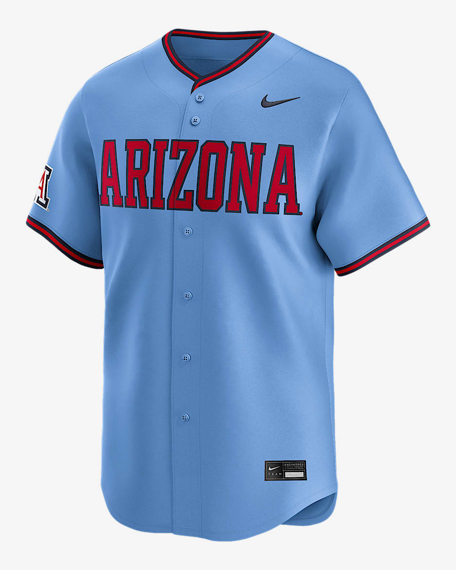 Arizona Men's Nike College Limited Baseball Jersey - Navy