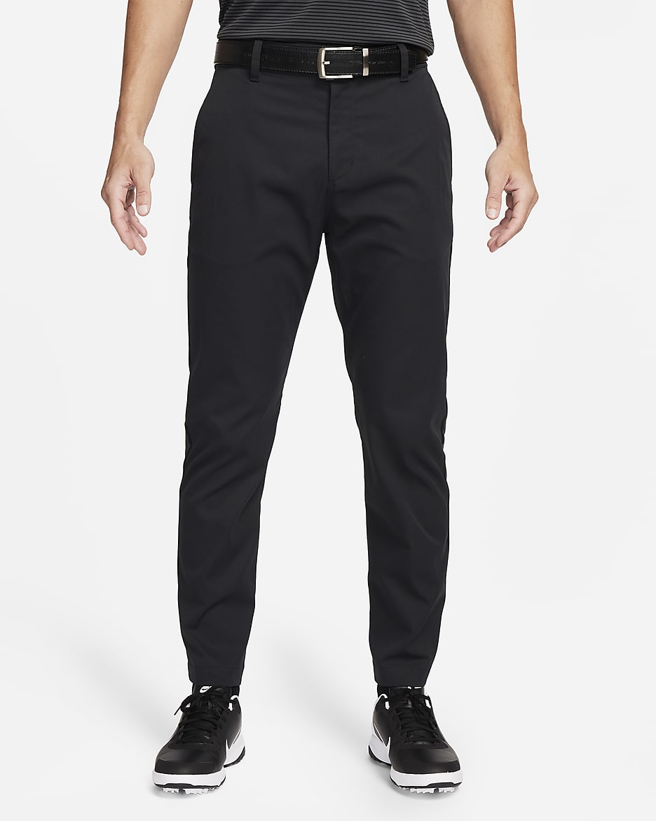 Pants chinos de golf para hombre Nike Tour Repel - Negro/Negro