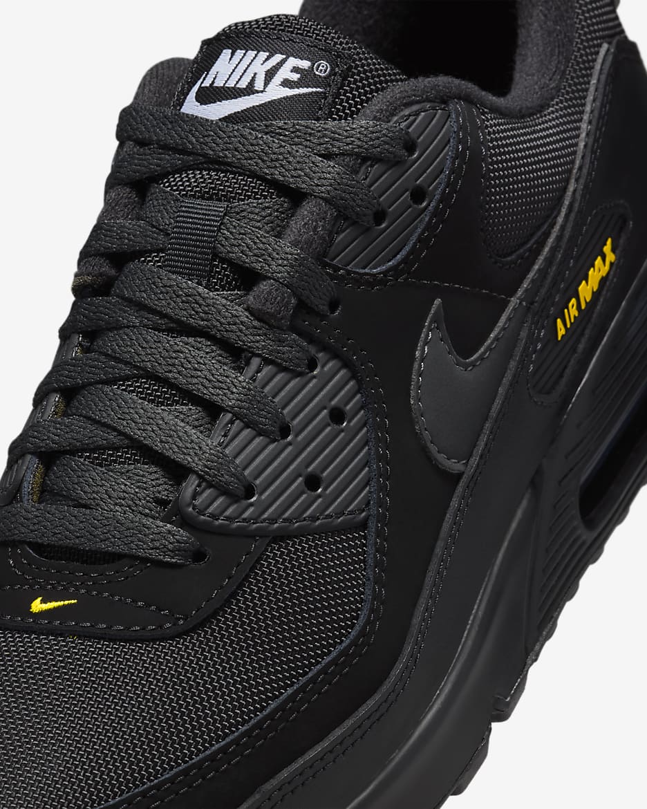 Nike Air Max 90 Sabatilles - Home - Negre/University Gold/Blanc/Anthracite