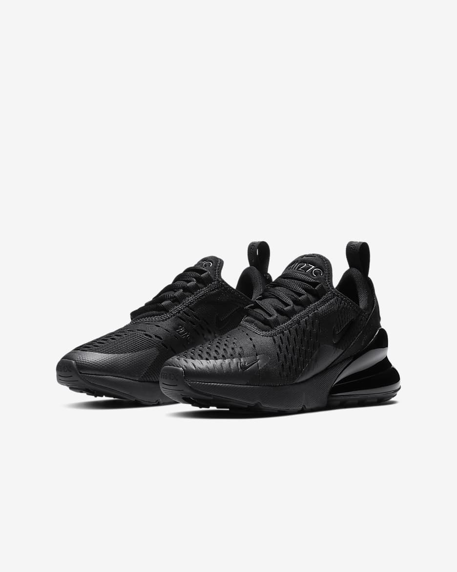 Nike Air Max 270 Older Kids' Shoe - Black/Black