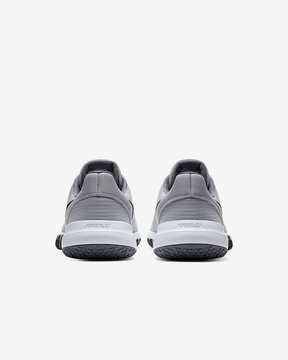 Nike Flex Control 4 Men's Workout Shoes - Light Smoke Grey/Smoke Grey/Dark Smoke Grey/Black