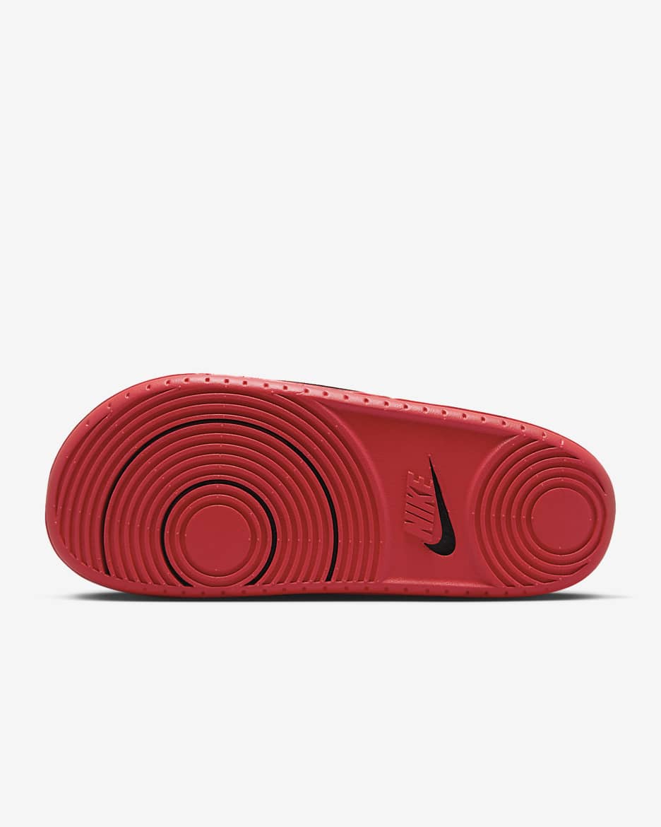 Nike College Offcourt (Georgia) Slides - University Red/Dark Smoke Grey/Black