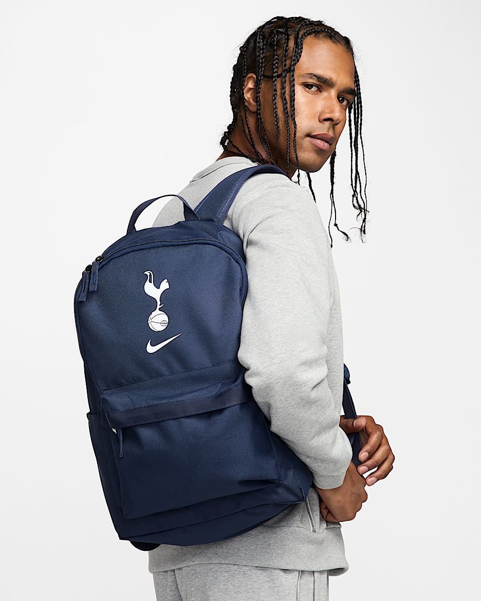 Tottenham Hotspur Heritage Backpack (25L) - Obsidian/White