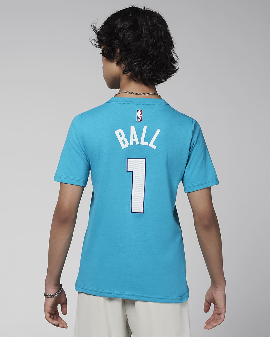 LaMelo Ball Charlotte Hornets Camiseta Nike NBA - Niño/a - Rapid Teal