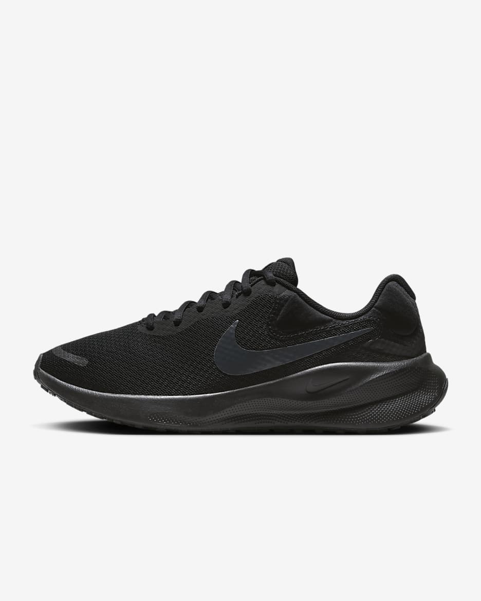 Nike Revolution 7 Women's Road Running Shoes - Black/Off Noir