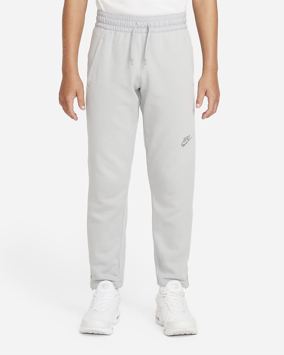 Pants para niño talla grande Nike Sportswear Kids Pack Utility - Gris humo claro/Toque de limón claro