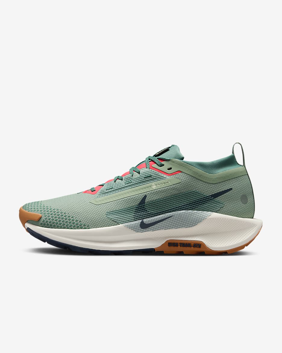 Nike Pegasus Trail 5 GORE-TEX 男款防水越野跑鞋 - Jade Horizon/Bicoastal/Pale Ivory/Armory Navy