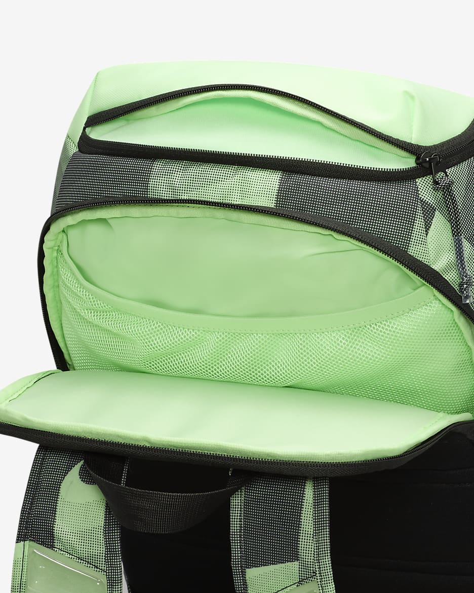 Mochila estampada (32 L) Nike Hoops Elite - Verde vapor/Negro/Negro