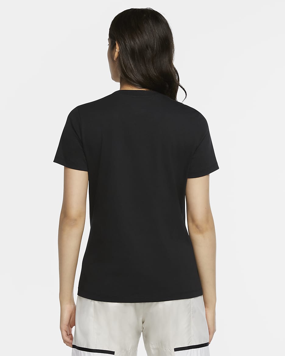 Nike Sportswear Women's T-Shirt - Black/White