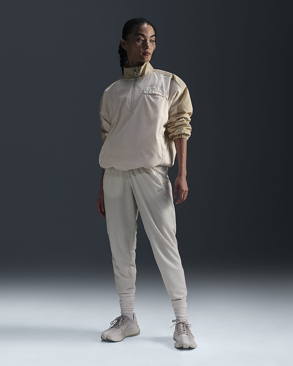 Nike Women's Dri-FIT Running Pants - Pale Ivory/Sanddrift/Sanddrift/Light Orewood Brown