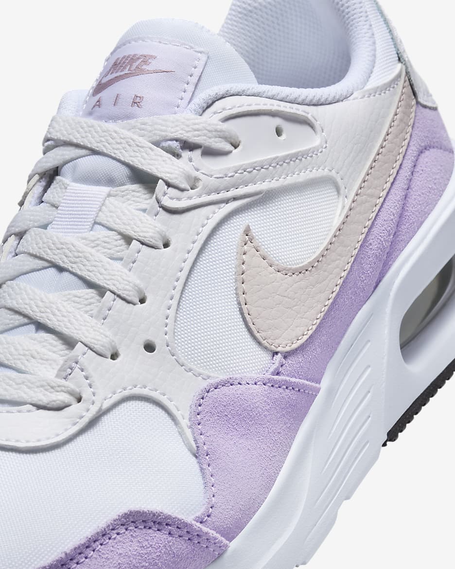 Tenis para mujer Nike Air Max SC - Blanco/Bruma violeta/Negro/Violeta platino