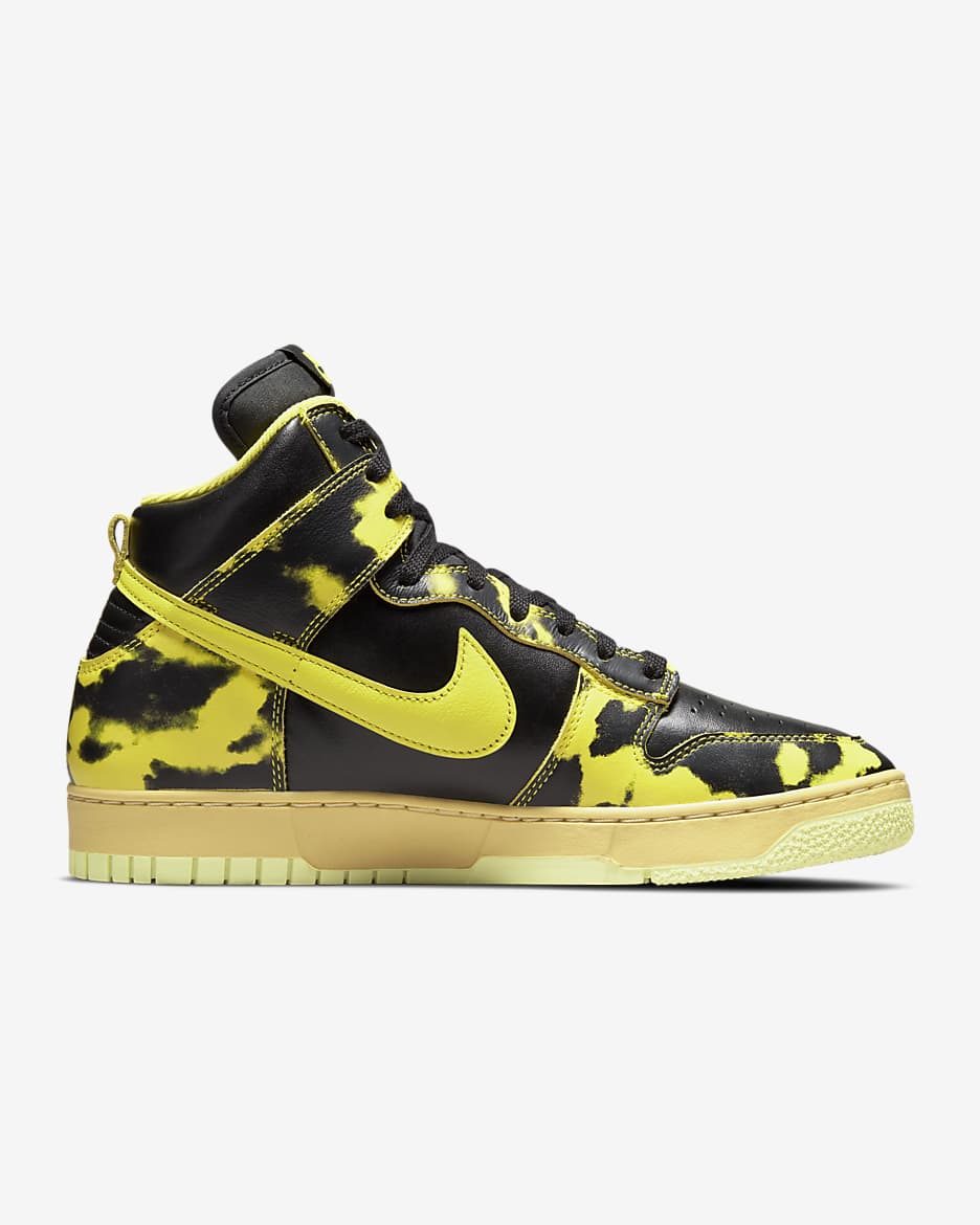 Nike Dunk High 1985 SP Shoes - Black/Saturn Gold/Yellow Strike