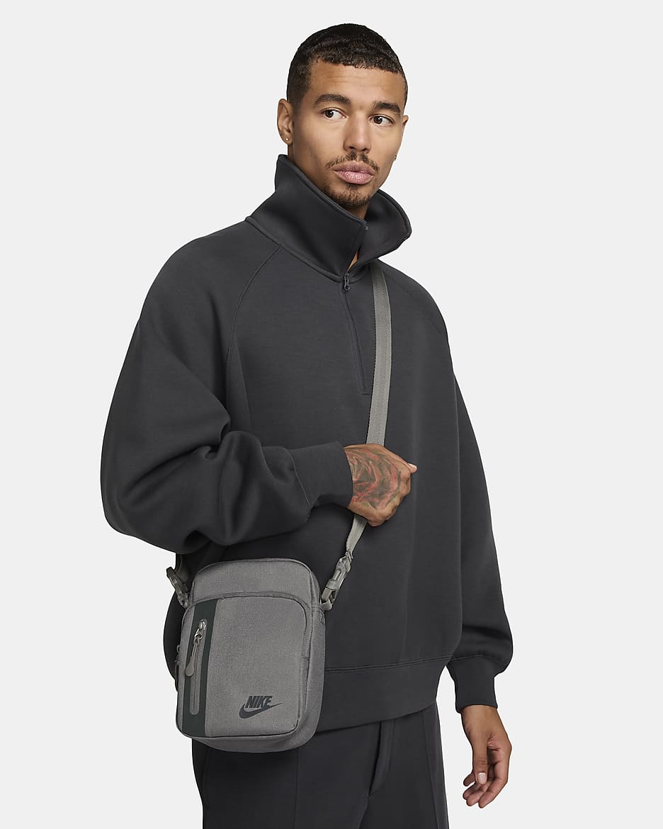 Bolsa bandolera Nike Elemental Premium (4 L) - Peltre liso/Peltre liso/Antracita