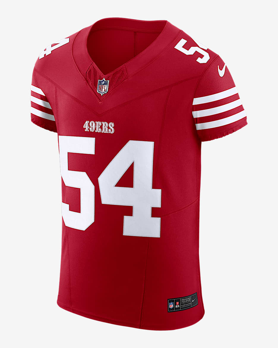 Fred Warner San Francisco 49ers Men's Nike Dri-FIT NFL Elite Jersey - Scarlet