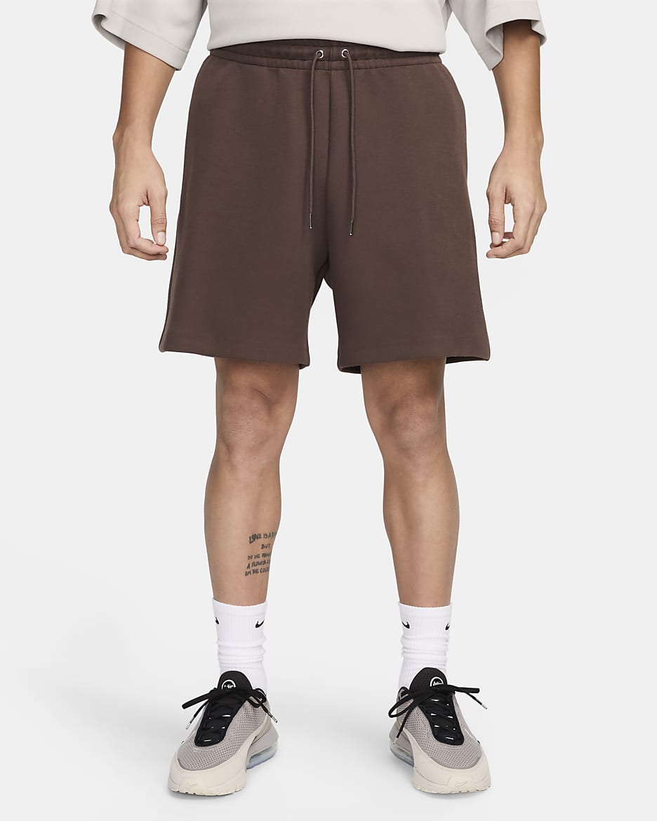 Shorts para hombre Nike Sportswear Tech Fleece Reimagined - Marrón barroco