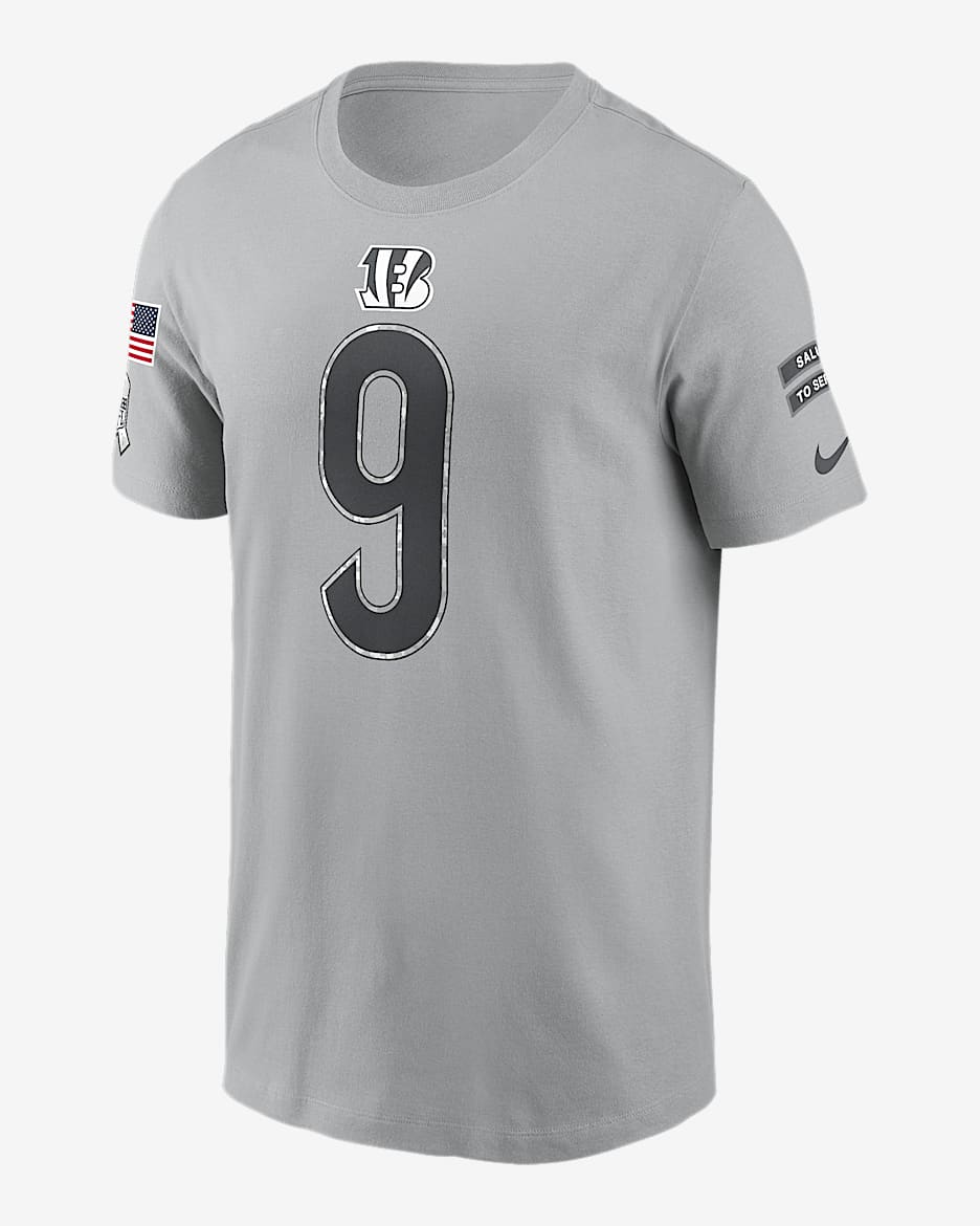 Joe Burrow Cincinnati Bengals Salute to Service Men's Nike NFL TShirt