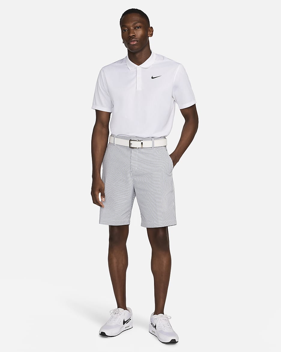 Short chino de golf 20 cm Nike Tour pour homme - Light Carbon/Pure/Blanc