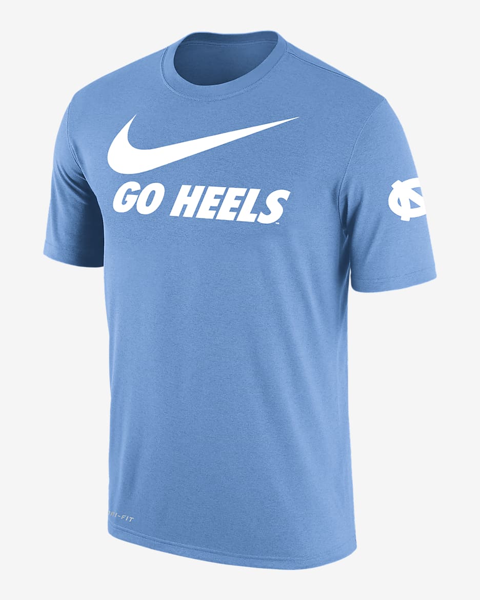 Nike College Dri-FIT Swoosh (UNC) Men's T-Shirt - Valor Blue