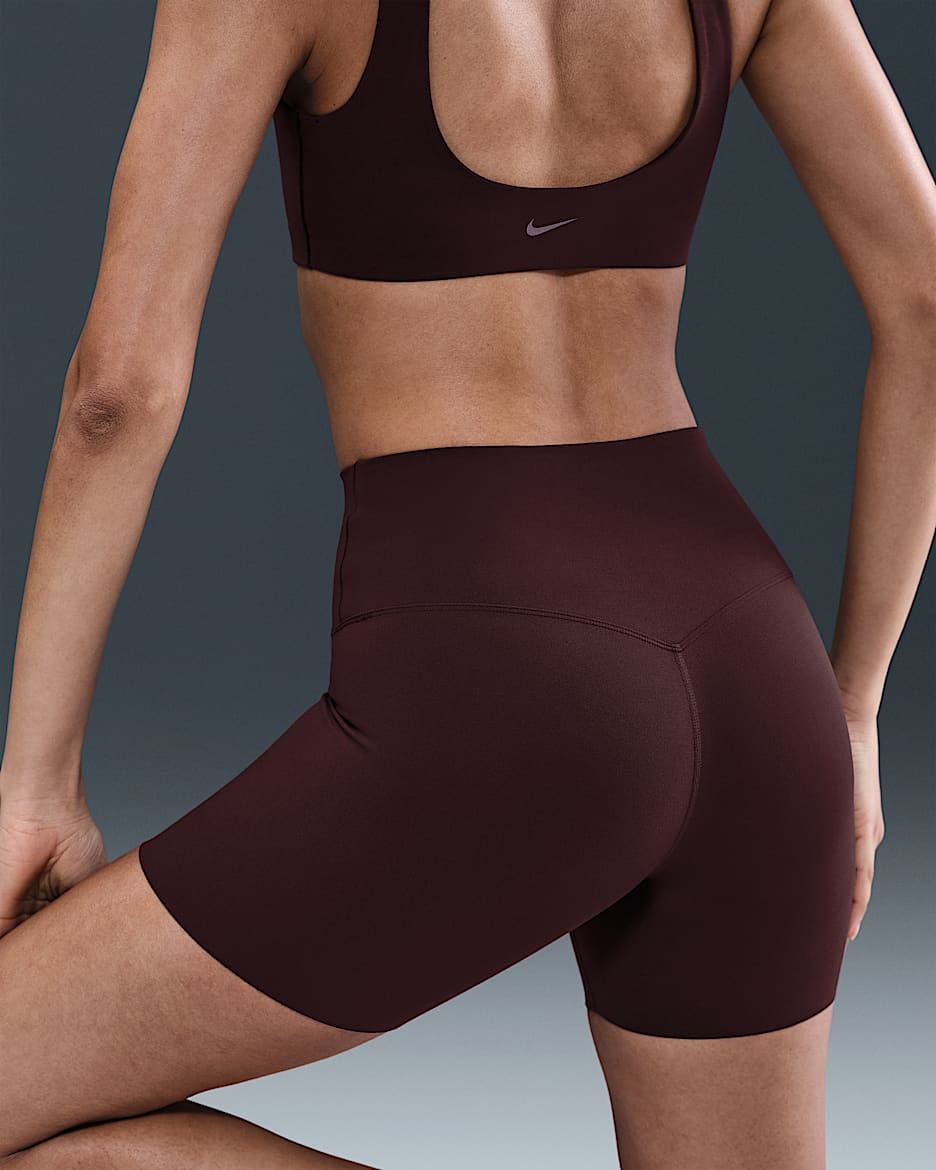 Nike Zenvy Women's Gentle-Support High-Waisted 5" Biker Shorts