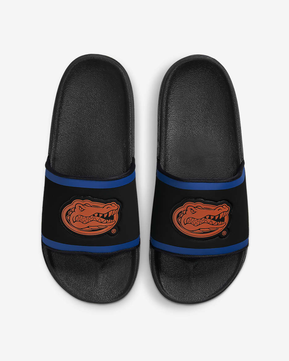 Nike Offcourt (Florida) Slide - Black/Game Royal/University Orange