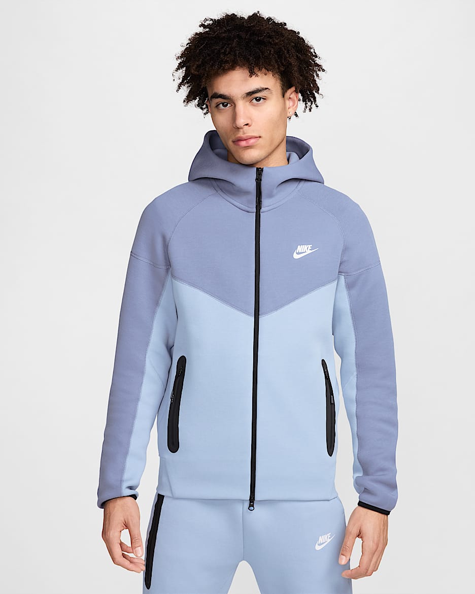 baby blue nike tech tracksuit