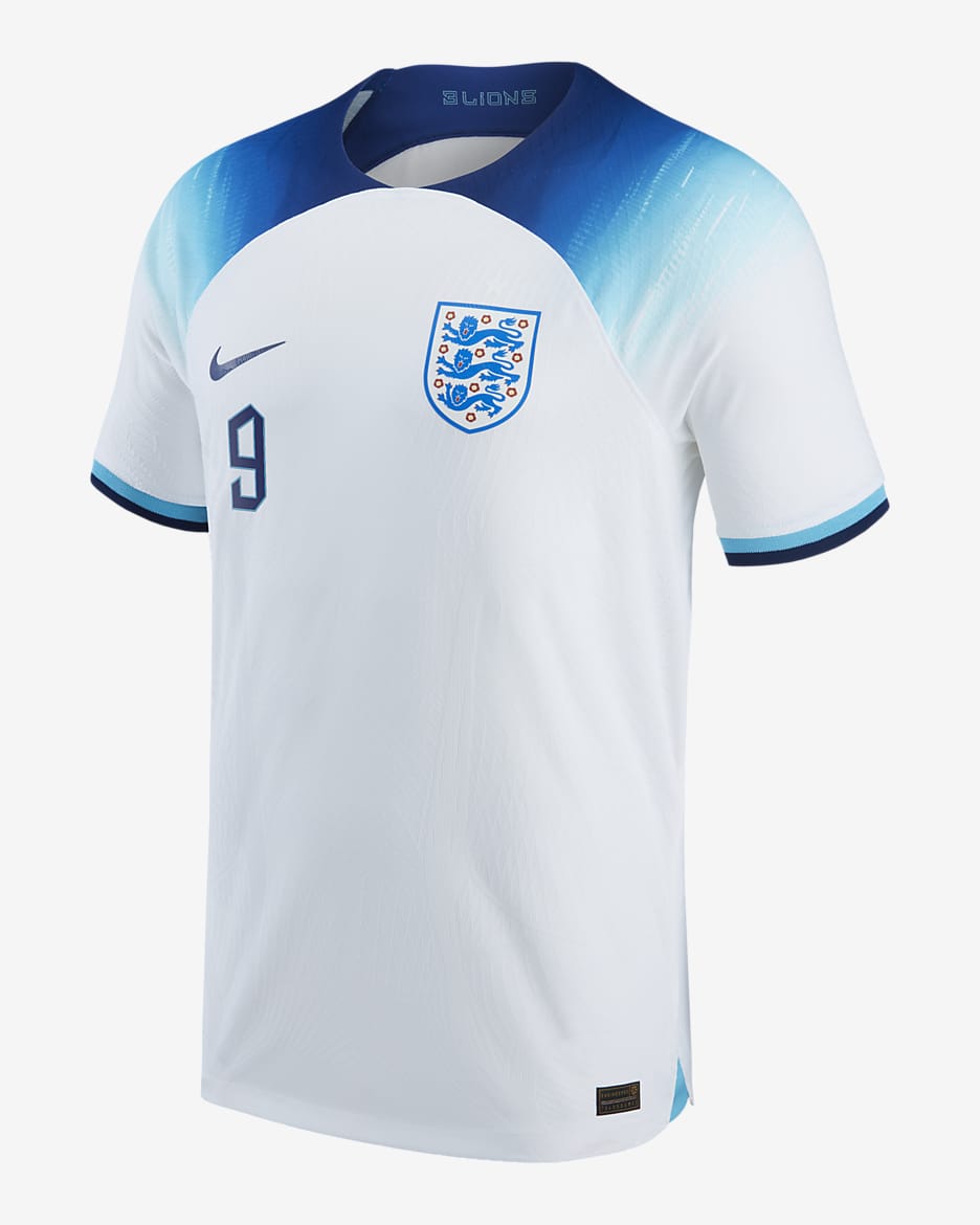 England National Team 2022/23 Vapor Match Home (Harry Kane) Men's Nike Dri-FIT ADV Soccer Jersey - White