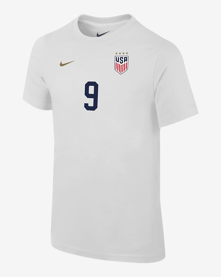 Mallory Swanson USWNT Big Kids' Nike Soccer T-Shirt - White