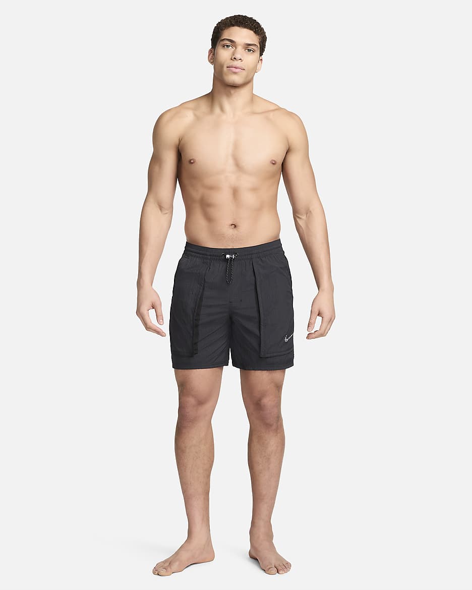 Nike Swim Men's 7" Volley Shorts - Black