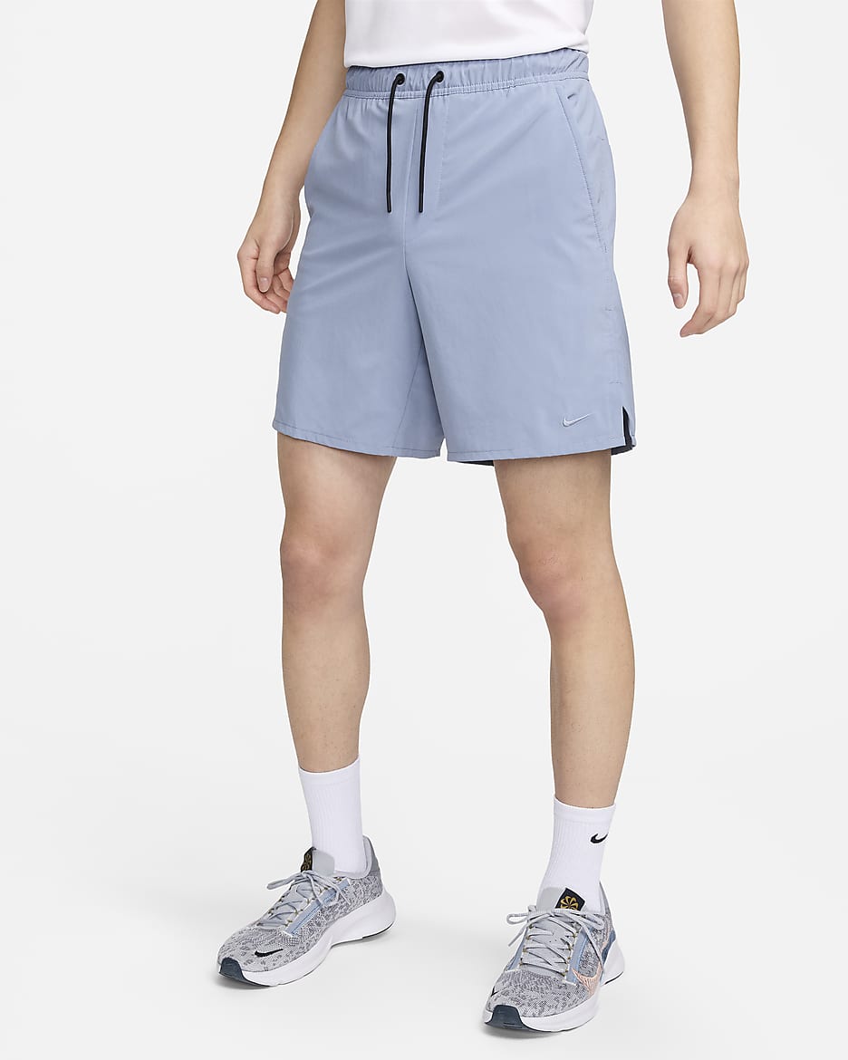 Nike Unlimited Men's Dri-FIT 7" Unlined Versatile Shorts - Ashen Slate/Black/Ashen Slate
