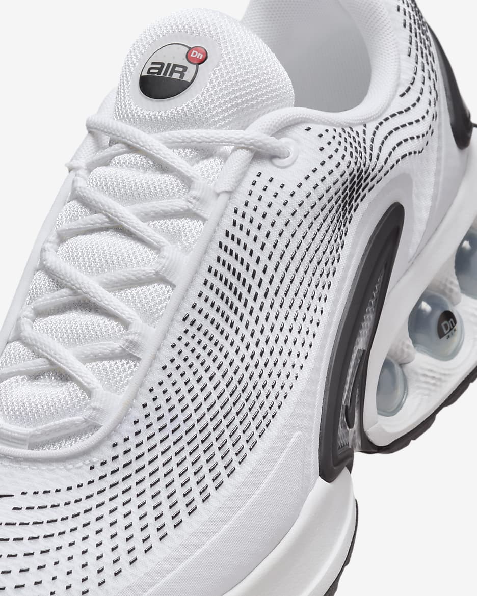 Nike Air Max Dn Shoes - White/Photon Dust/Metallic Silver/Black