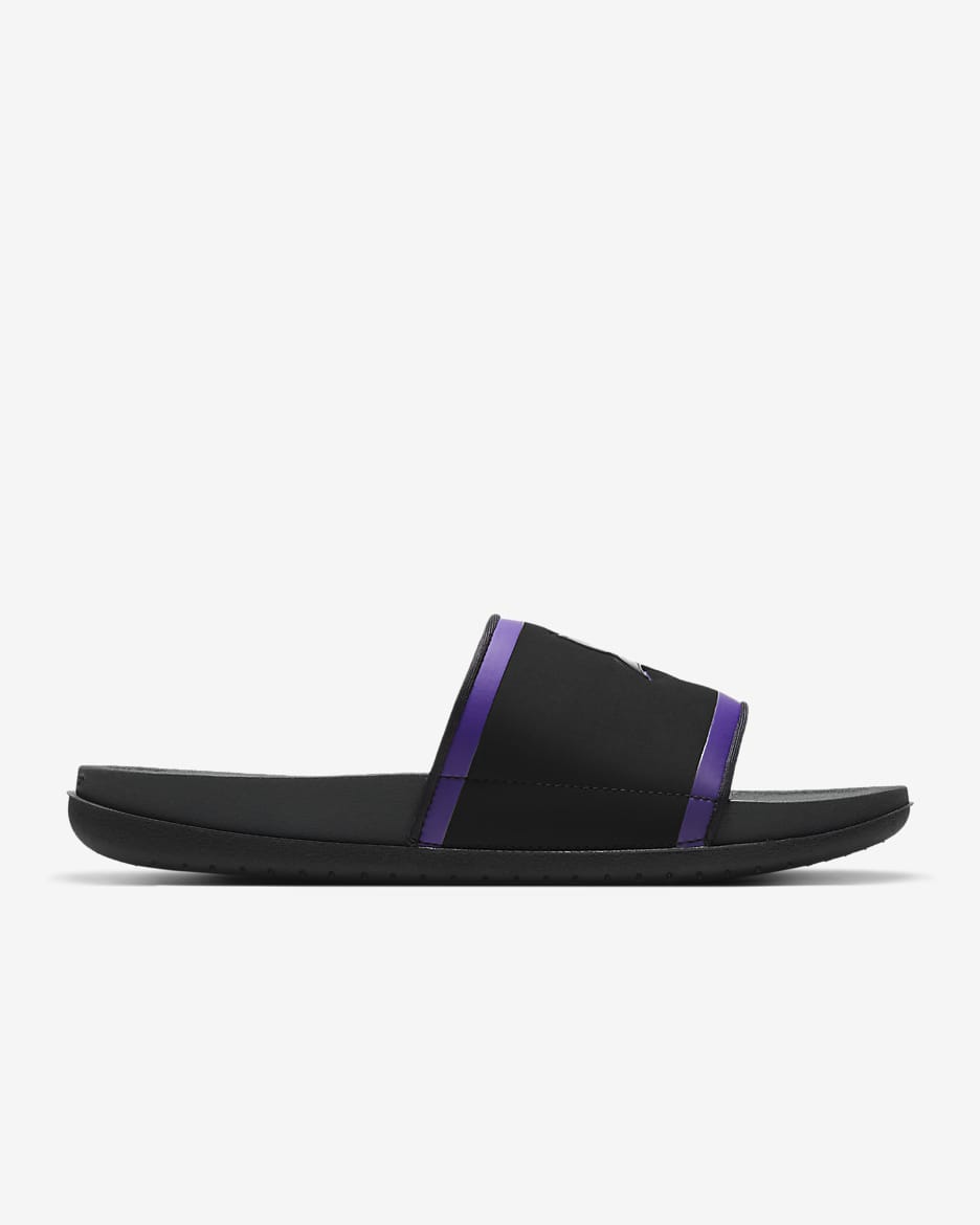 Nike Offcourt (NFL Minnesota Vikings) Slide - Black/Court Purple/University Gold/Anthracite