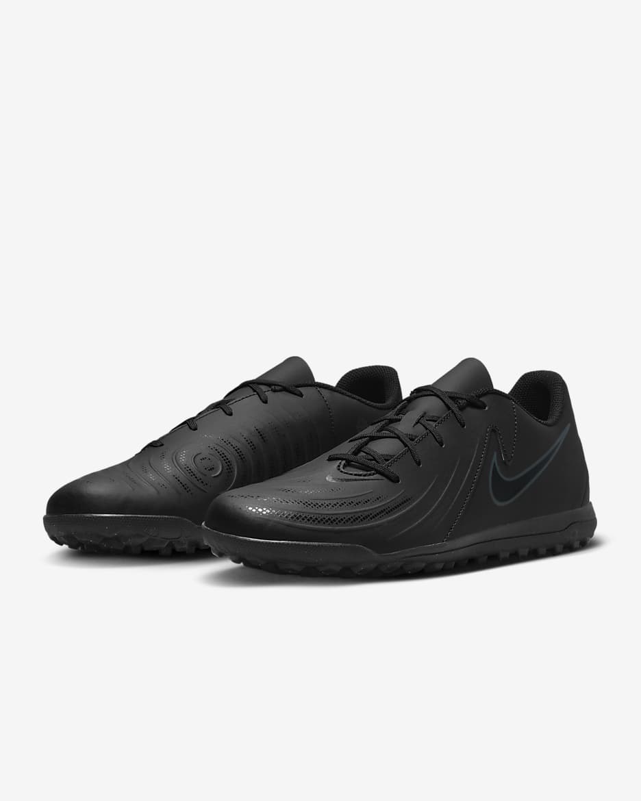 Nike Phantom GX 2 Club Botes de futbol de perfil baix per a moqueta-turf - Negre/Deep Jungle/Negre