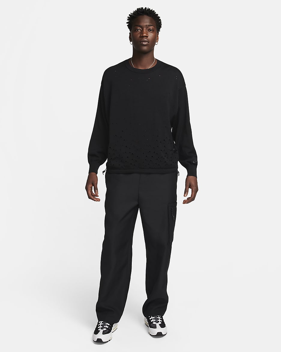 Pull à manches longues Nike Sportswear Tech Pack pour homme - Noir