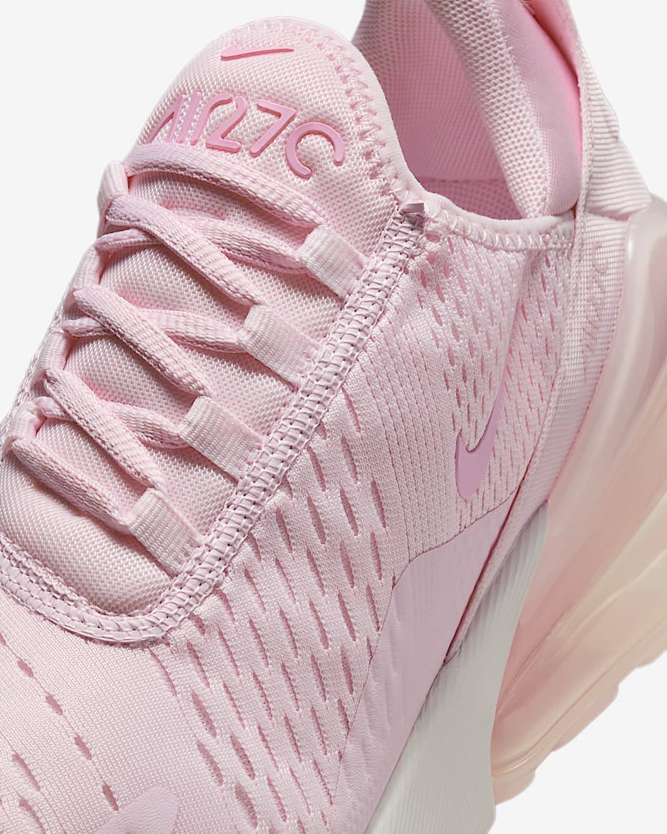nike women's air max 270 shoes size 10 pink pink