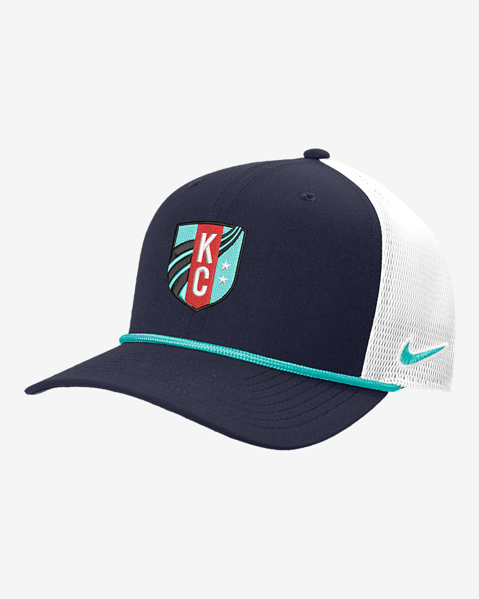 Gorra de rejilla Nike NWSL Kansas City Current - Azul marino