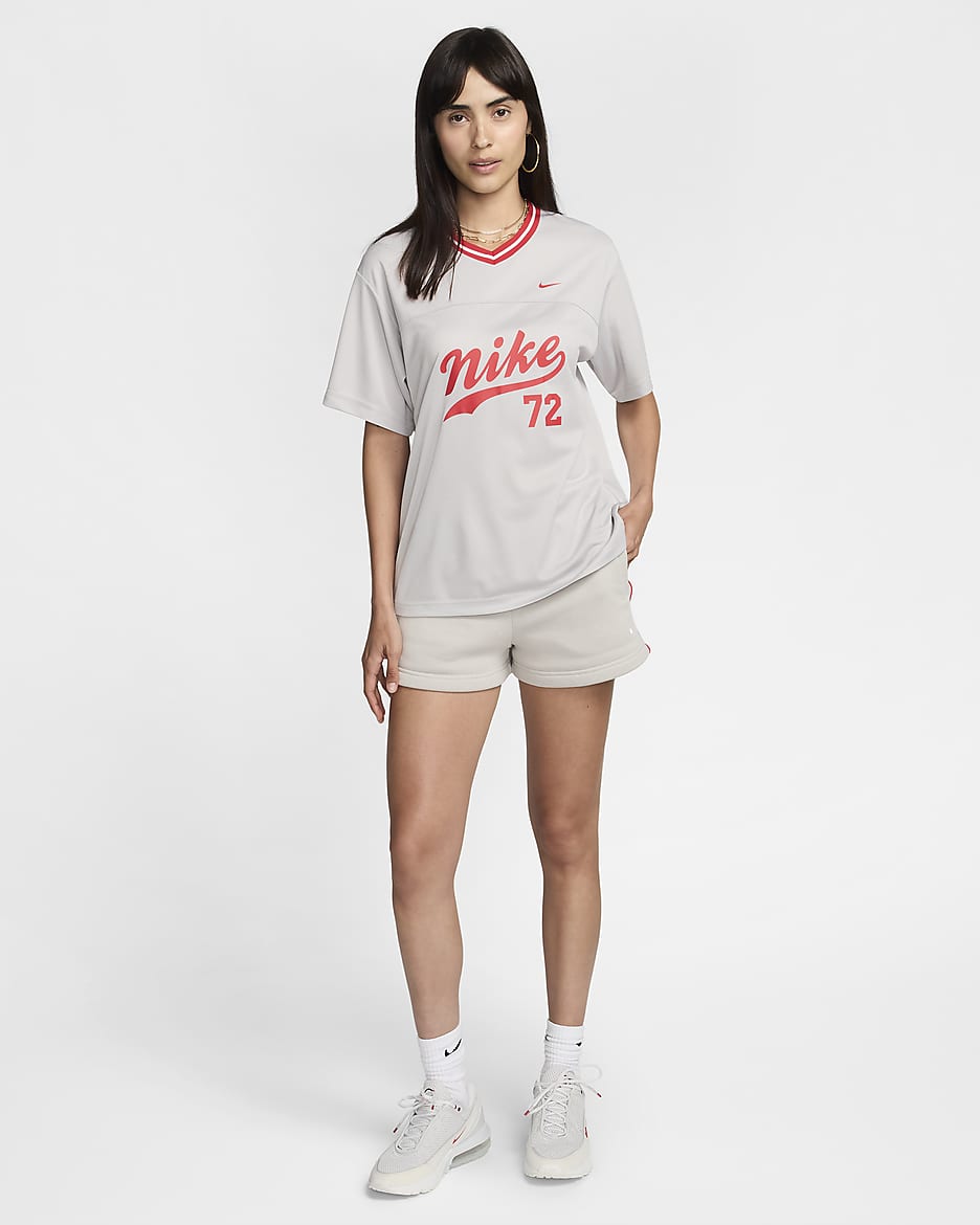 Maglia da football americano Nike Sportswear – Donna - Light Iron Ore/Light Iron Ore