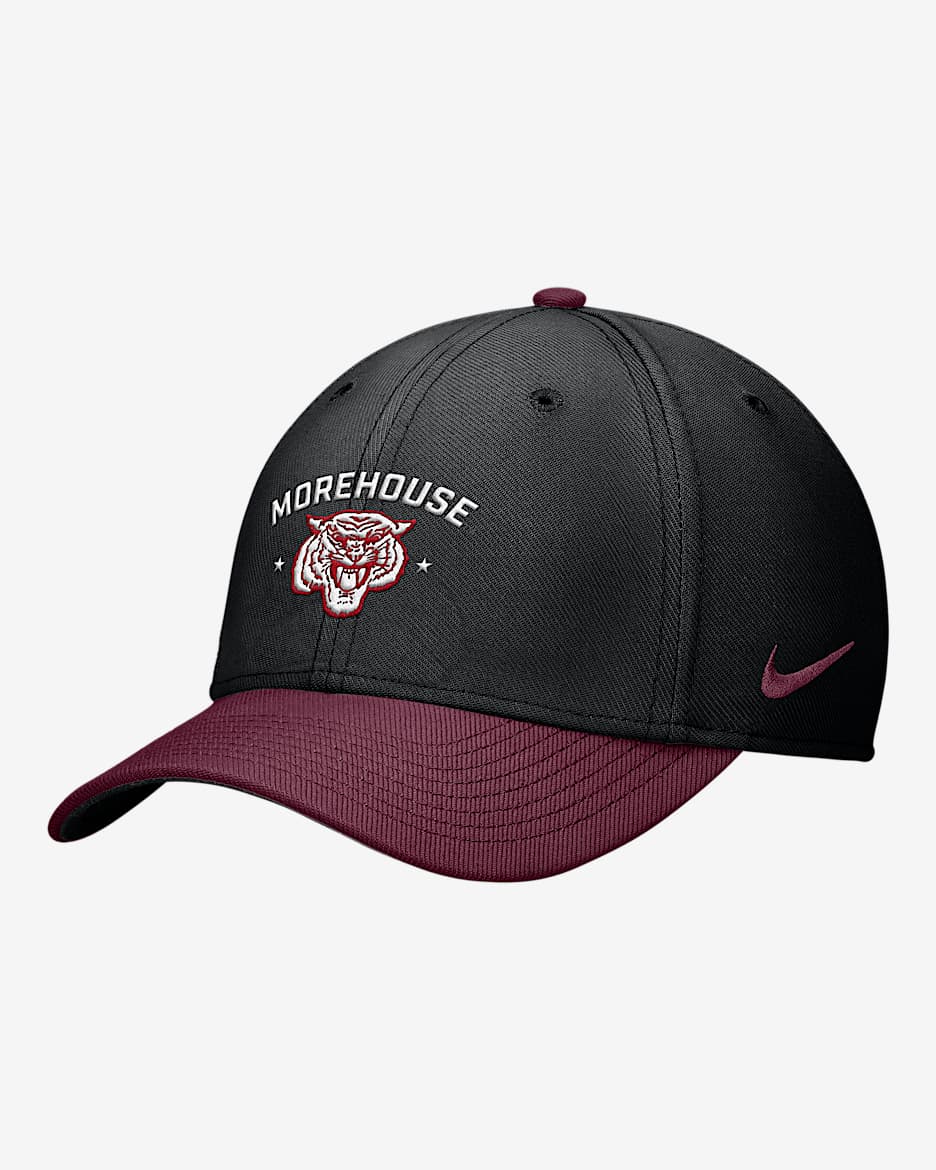 Nike Rise College (Morehouse College) Dri-FIT SwooshFlex Cap - Black