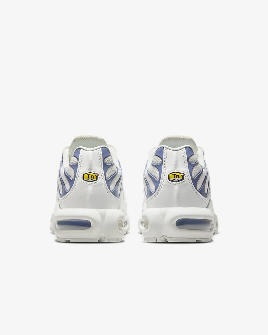 Calzado para mujer Nike Air Max Plus - Blanco cumbre/Azul militar claro/Gris fútbol/Pizarra cenizo