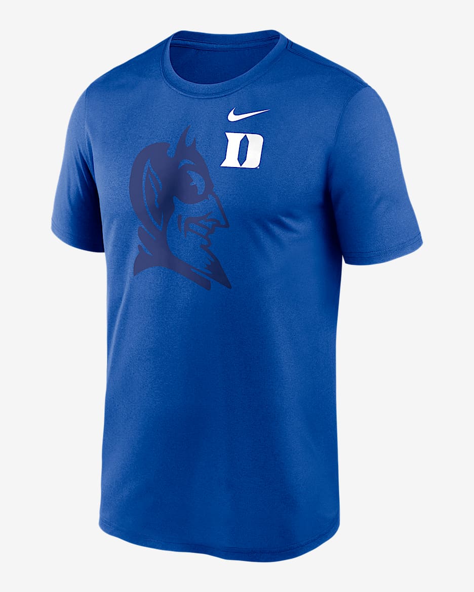Duke Campus Legend Shadow Logo Men's Nike Dri-FIT College T-Shirt - Royal