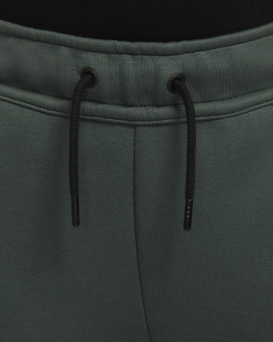 Nike Sportswear Tech Fleece Big Kids' Reflective Joggers - Vintage Green