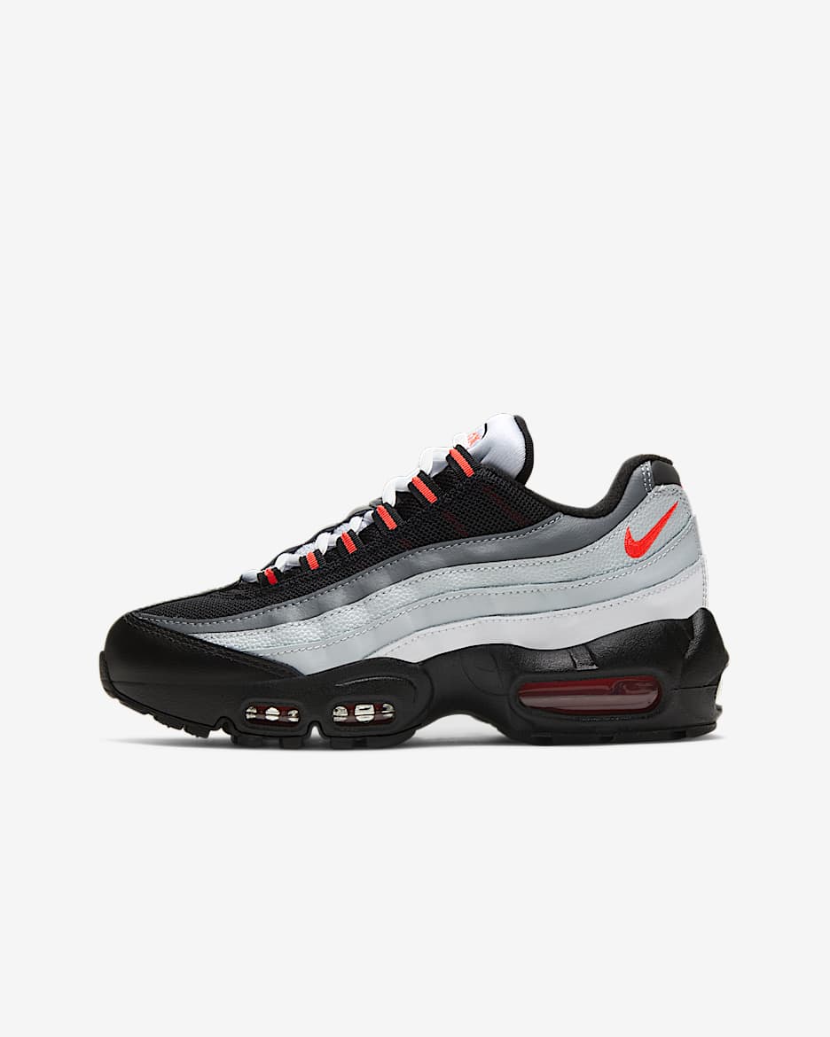 Scarpa Nike Air Max 95 Recraft - Ragazzo/a - Bianco/Pure Platinum/Cool Grey/Infrared 23