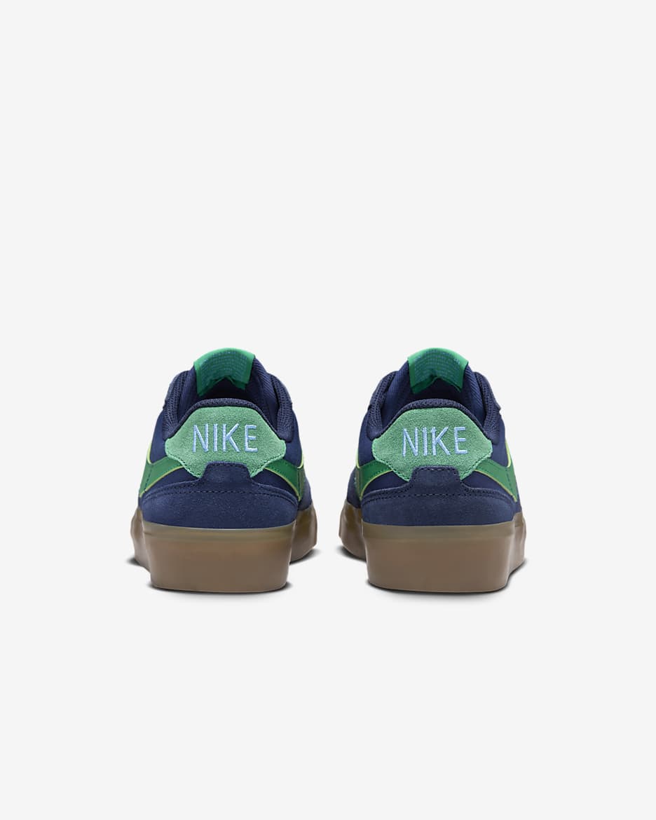 Nike SB Zoom Pogo Plus 滑板鞋 - Midnight Navy/Obsidian/Gum Medium Brown/Malachite