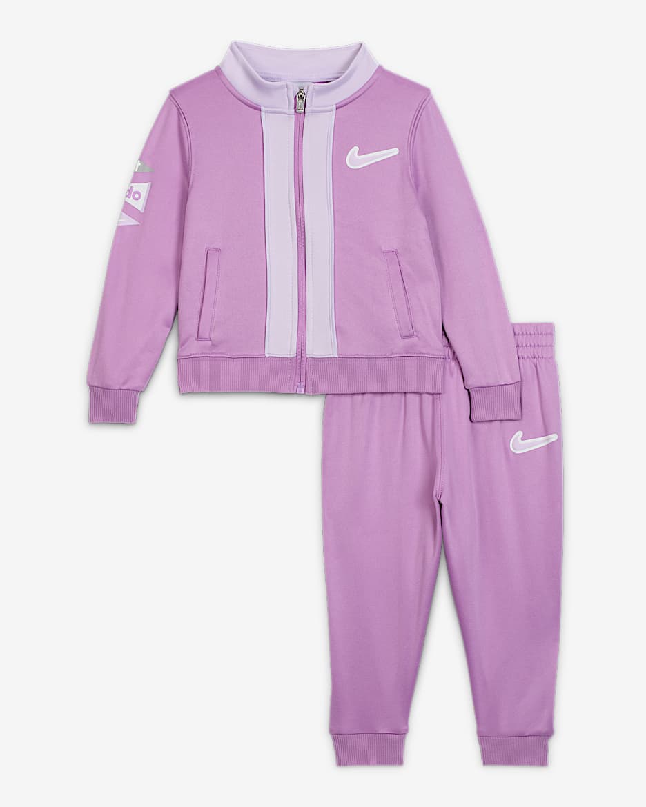 Conjunto deportivo para bebé Nike Dri-FIT E1D1 - Fucsia enérgico