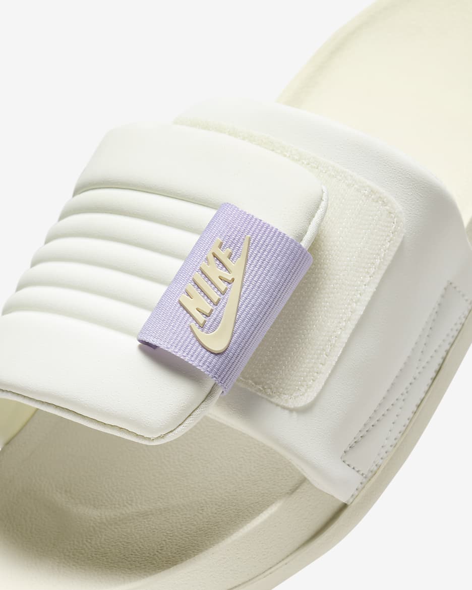 Nike Offcourt Adjust Women's Slides - Sea Glass/Barely Grape/Alabaster