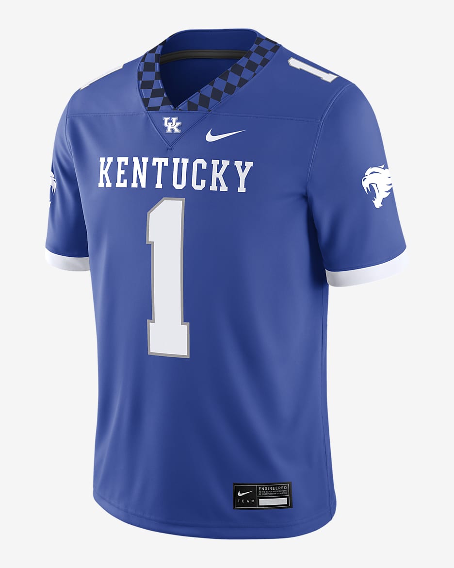 Kentucky Wildcats Men's Nike Dri-FIT College Game Jersey - Game Royal