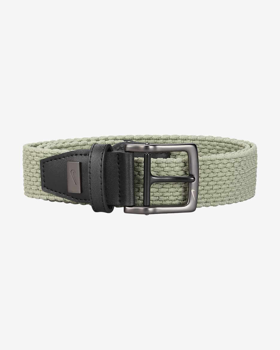 Nike Stretch Woven Belt - Oil Green