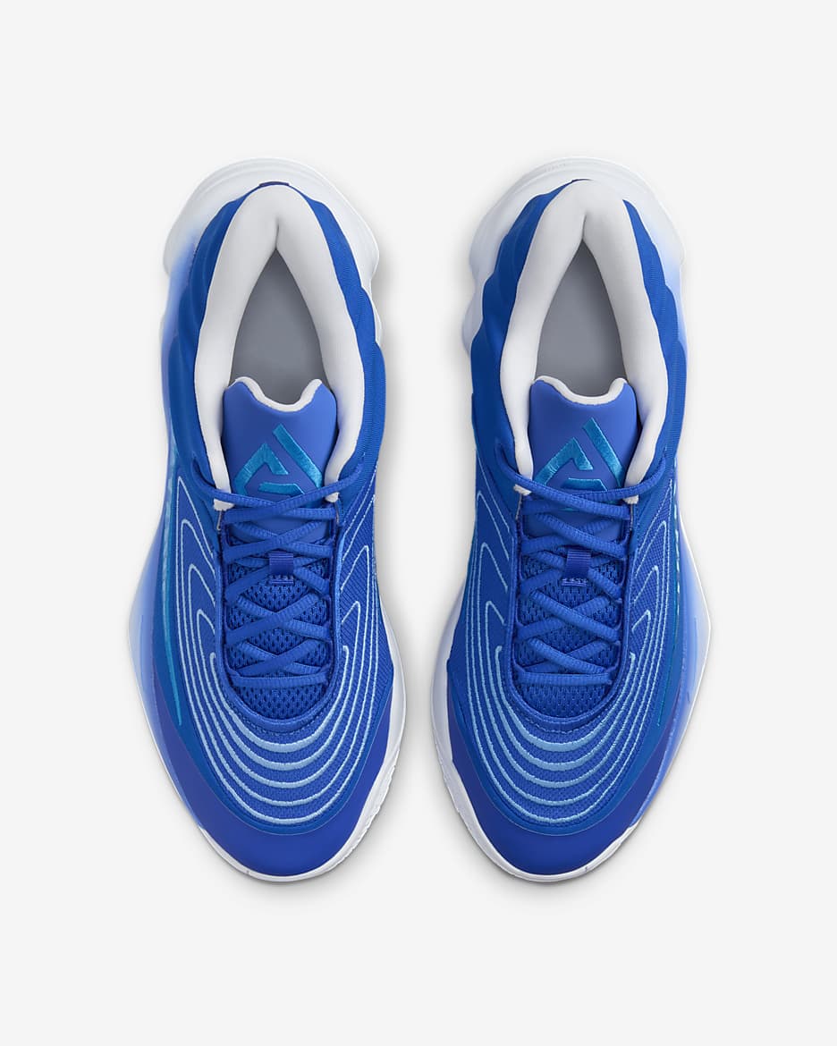 Giannis Immortality 4 "Blue" Basketball Shoes - Racer Blue/White/Light Photo Blue/University Blue