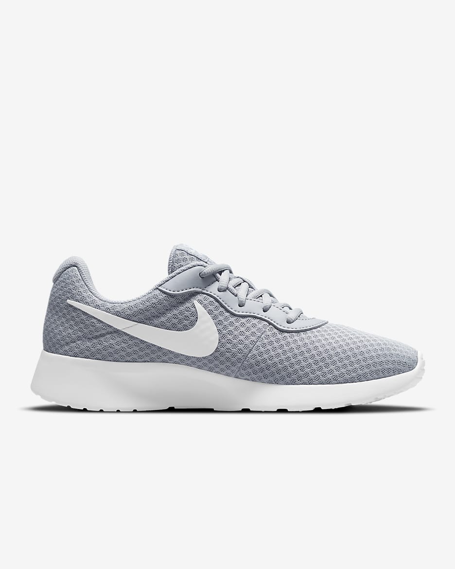 Nike Tanjun Zapatillas - Mujer - Wolf Grey/Barely Volt/Negro/Blanco