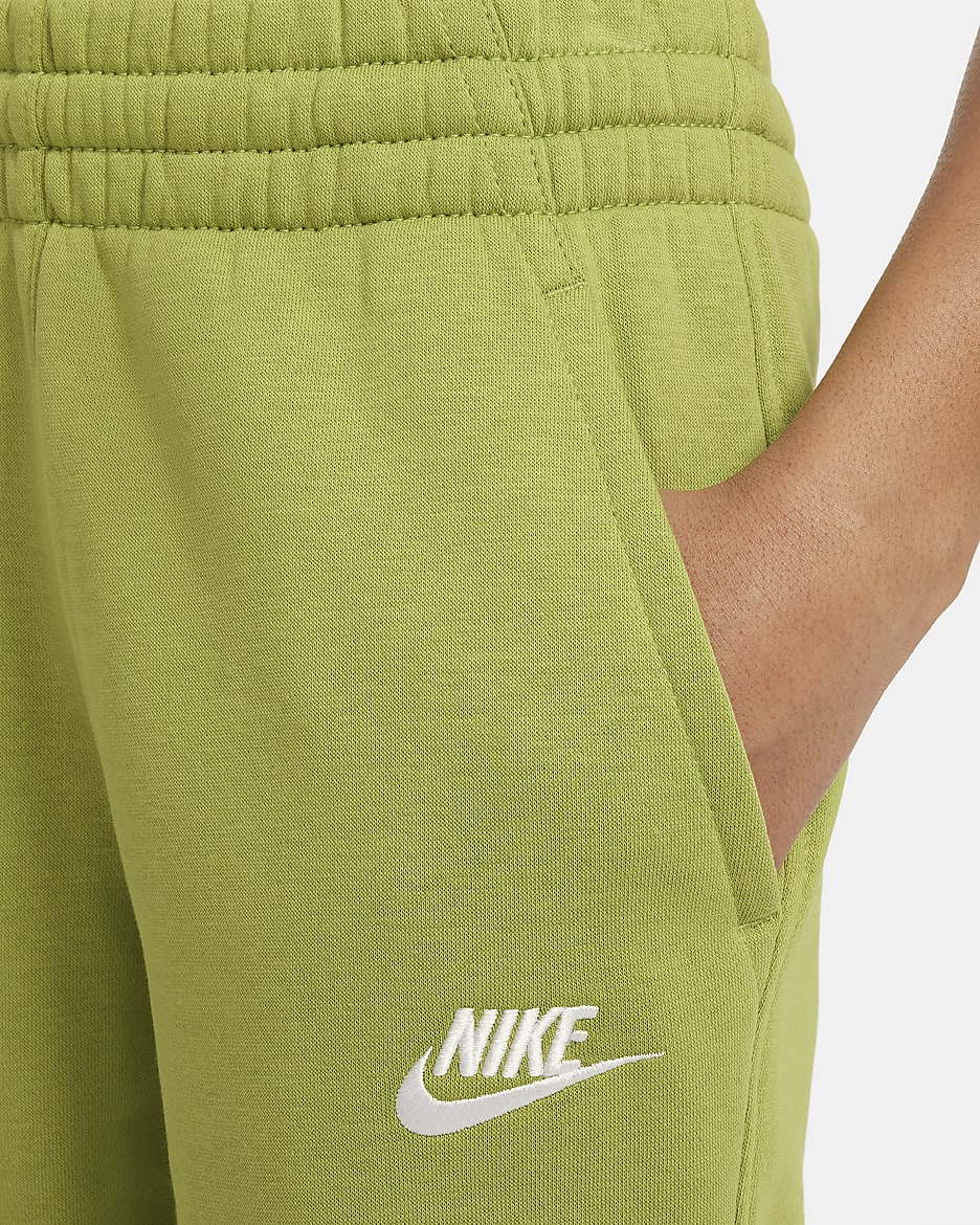 Nike Sportswear Club Fleece Older Kids' Joggers - Pear/White