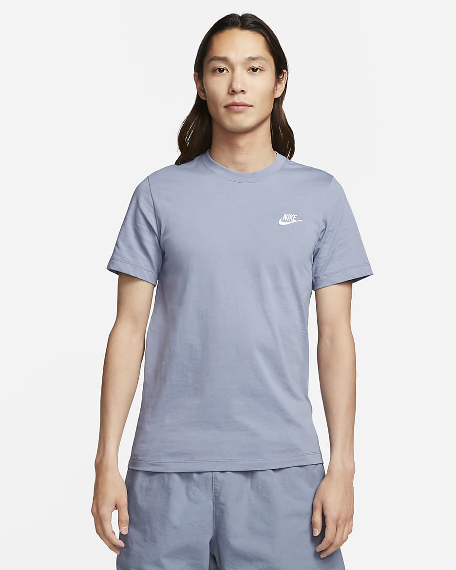 เสื้อยืดผู้ชาย Nike Sportswear Club - Ashen Slate